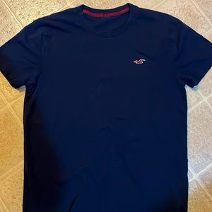 Navy blue Hollister shirt